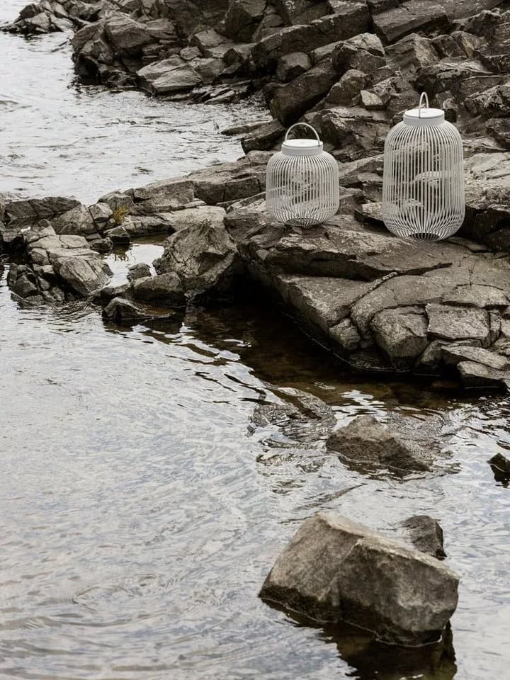 blomus LITO LED Laterne Mobile Akku Leuchte Silber - Bild 5