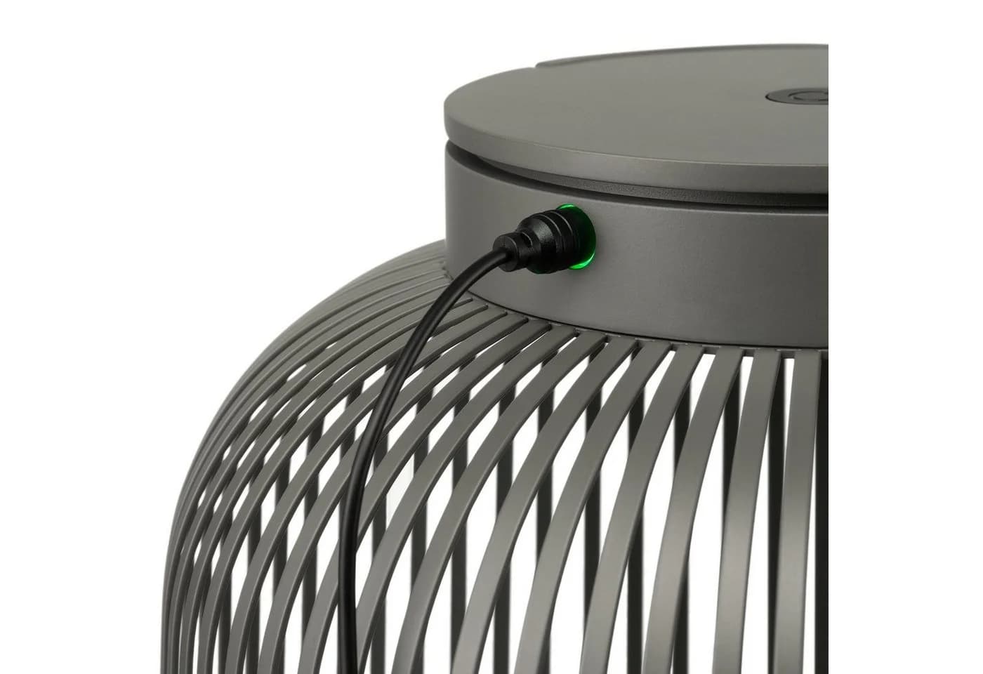 blomus LED Laterne LITO Grau Eisen USB-C Dimmbar Outdoor - Bild 3