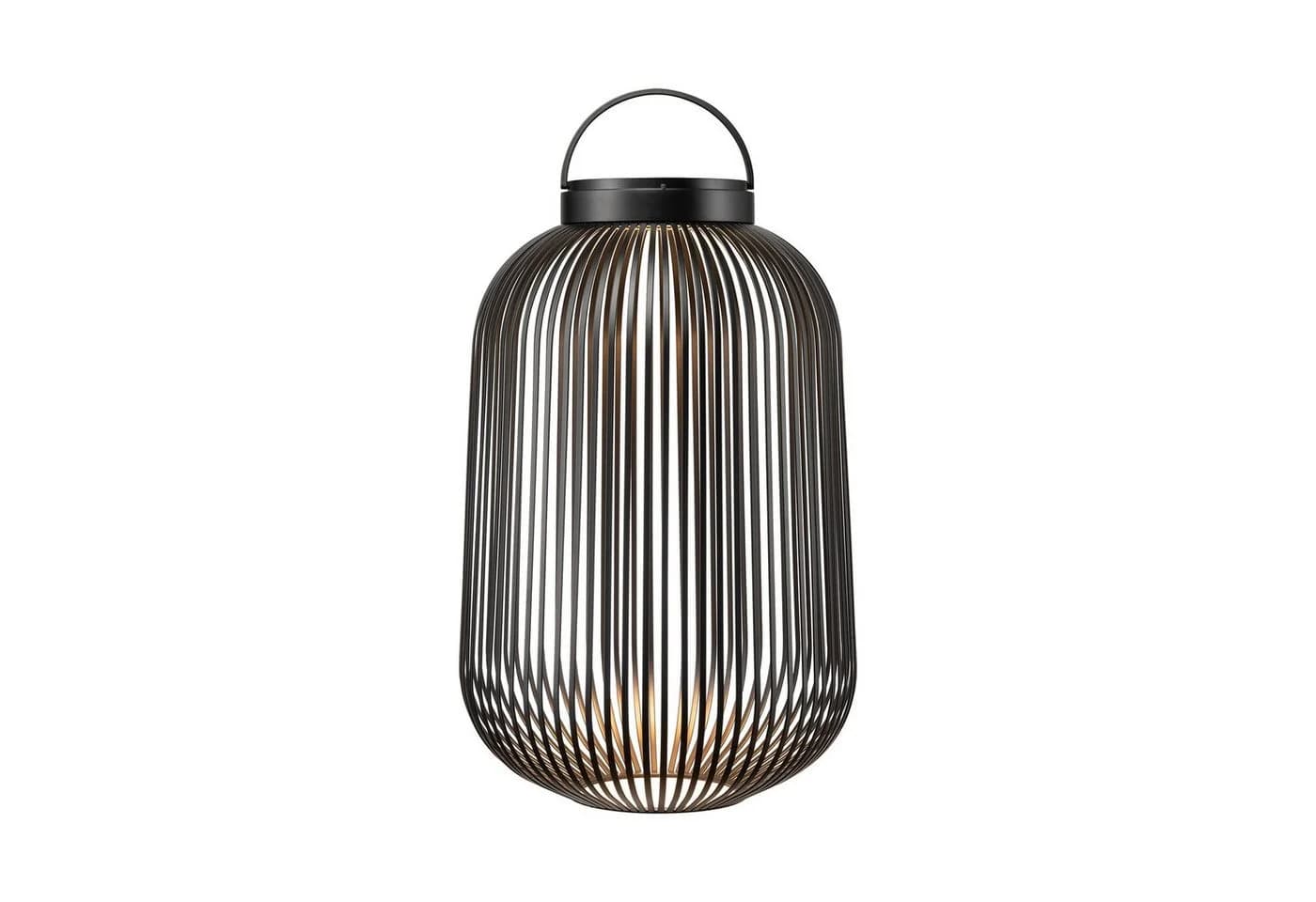blomus LED Laterne LITO Mobile Outdoor Leuchte Schwarz Dimmbar