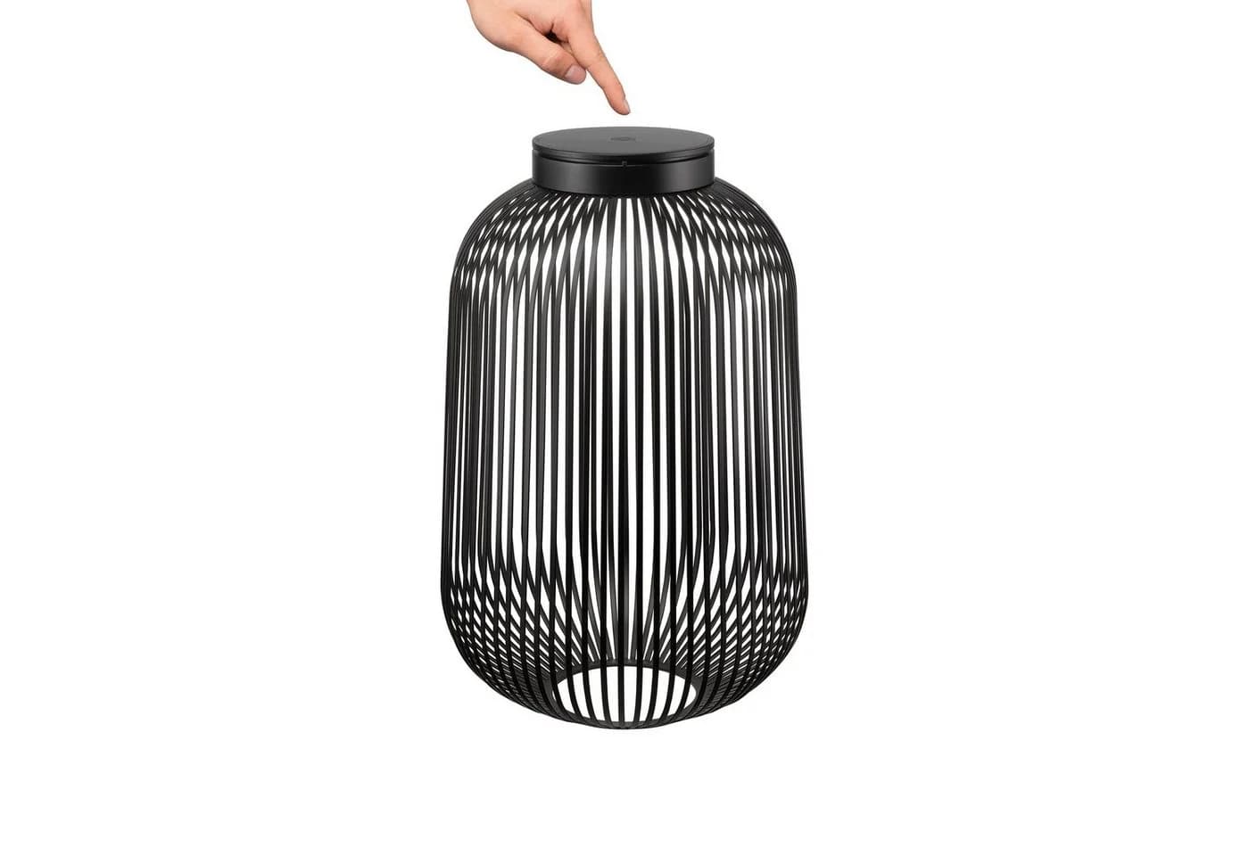 blomus LED Laterne LITO Mobile Outdoor Leuchte Schwarz Dimmbar - Bild 3