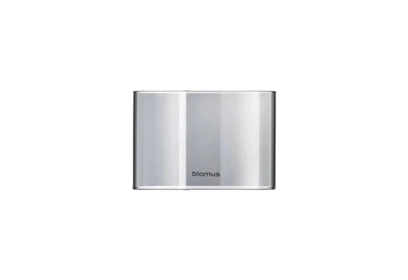 blomus Ersatzglas Windlicht CALMA Steel Gray