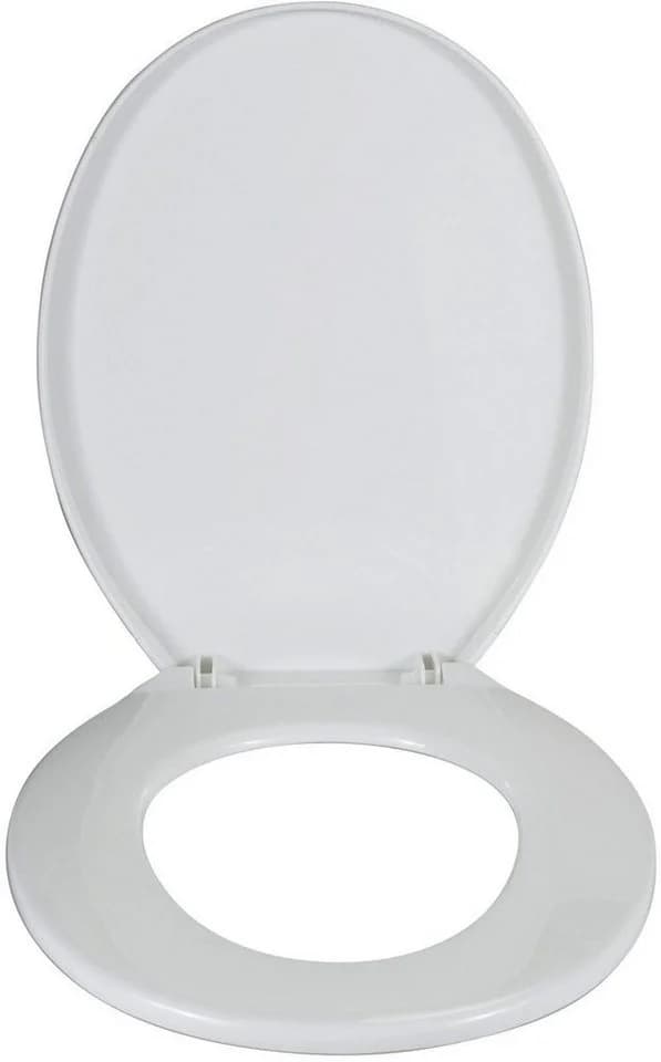 WENKO WC-Sitz Aurora Weiß Thermoplast Klassisch Modern - Bild 3