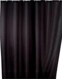 WENKO Duschvorhang Uni Schwarz Anti-Schimmel Polyester Bild 2