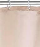 WENKO Duschvorhang Uni Beige Anti-Schimmel Polyester Bild 3