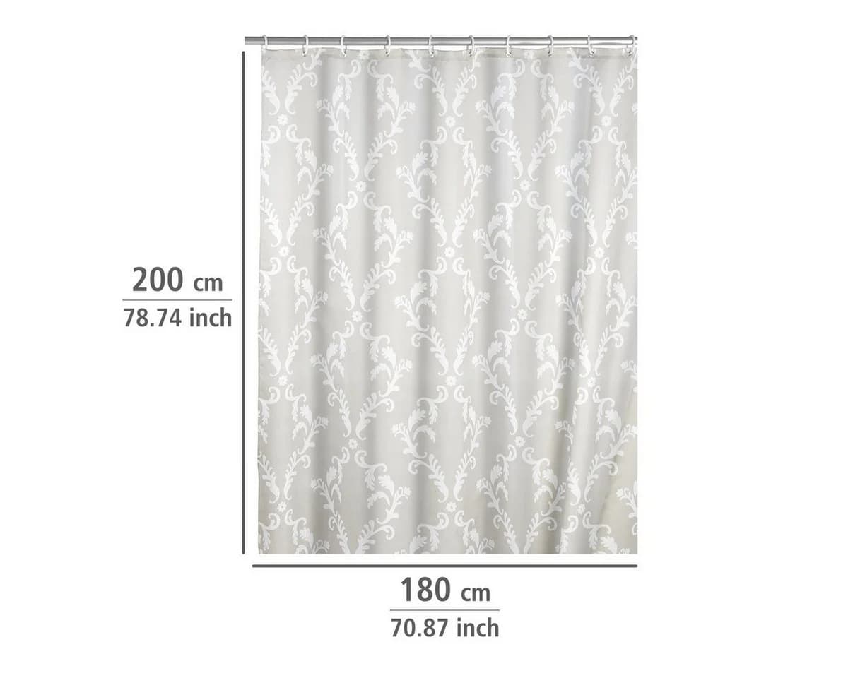 WENKO Duschvorhang Modernes Motiv Polyester Inkl. Ringe - Bild 3