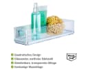 WENKO Badregal Vacuum-Loc Quadro Silber Edelstahl Bild 4