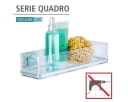 WENKO Badregal Vacuum-Loc Quadro Silber Edelstahl Bild 5