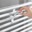 WENKO Handtuchhaken Transparent für Heizkörper Bild 3