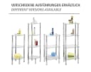 WENKO Yago Badregal Silber Glas 4 Ablagen Bild 4