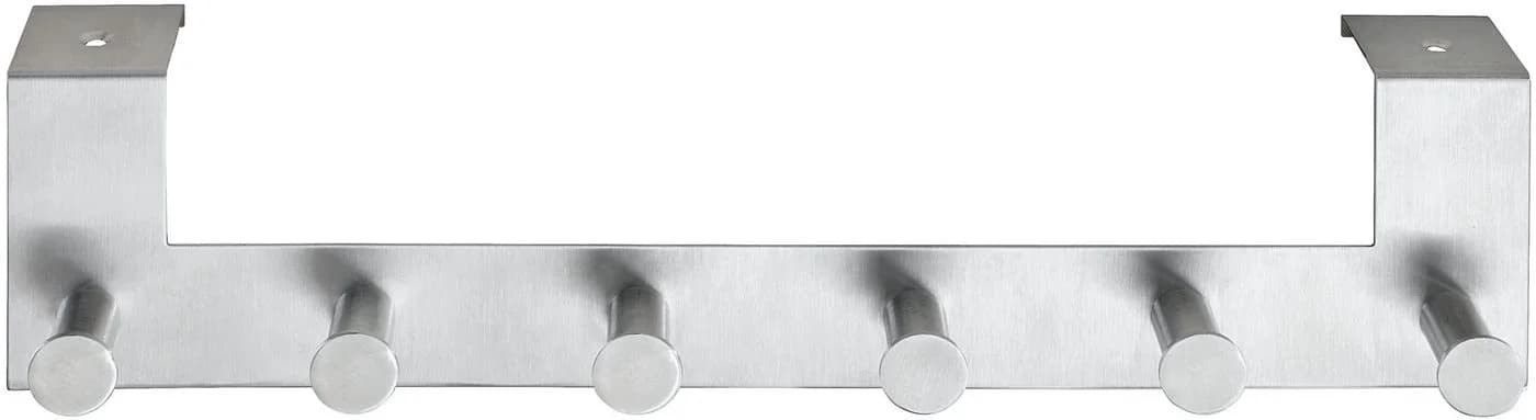 WENKO Türhaken Celano Silber Edelstahl Hakenleiste 6 Haken - Bild 4