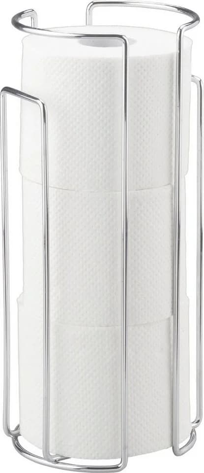 WENKO Toiletten-Ersatzrollenhalter Wandhalter Chrom für 3 Rollen - Bild 2