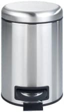 WENKO Kosmetikeimer Leman Schwarz Edelstahl 3 Liter Bild 1