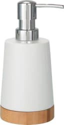 WENKO Seifenspender Bamboo Keramik Weiß 330 ml Bild 2