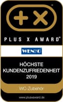 Wenko WC-Garnitur Slate Rock Anthrazit Edelstahl Rostfrei Bild 5