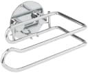 WENKO Toilettenpapierhalter Turbo-Loc® Silber Chrom Bild 2