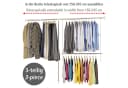 WENKO Teleskopregal Garderobe 3-tlg. Edelstahl Silber Bild 1