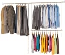 WENKO Teleskopregal Garderobe 3-tlg. Edelstahl Silber Bild 2
