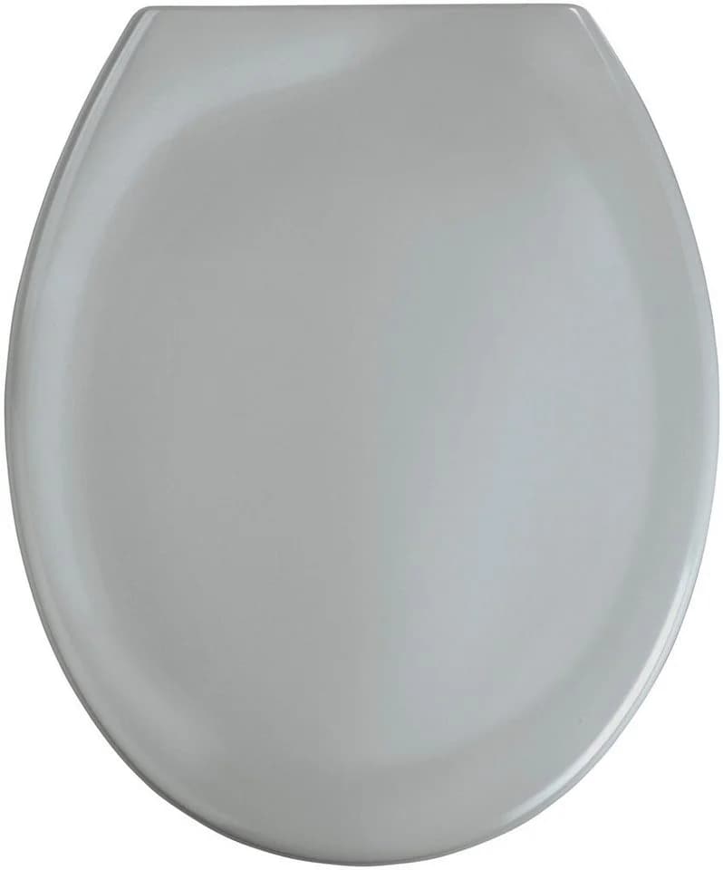 WENKO Ottana WC-Sitz Hellgrau SoftClose Oval Duroplast - Bild 2