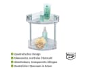 WENKO Eckregal "Vacuum-Loc Quadro" Silber Chrom Transparent Bild 5
