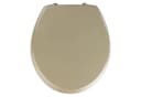 WENKO WC-Sitz MDF Sandbeige Matt Ovale Passform Bild 1