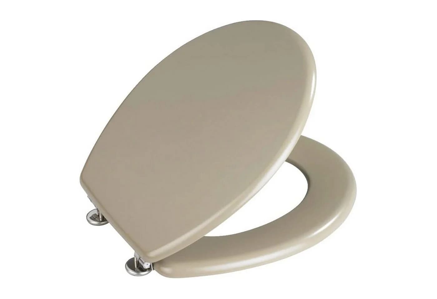 WENKO WC-Sitz MDF Sandbeige Matt Ovale Passform - Bild 2
