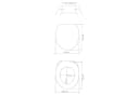 WENKO WC-Sitz MDF Sandbeige Matt Ovale Passform Bild 4