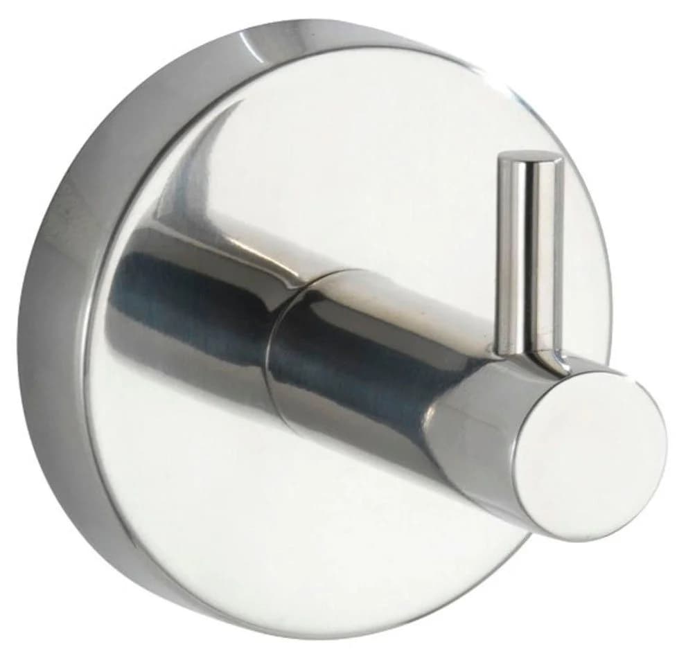 WENKO Wandhaken Bosio Edelstahl Silber ohne Bohren - Bild 2