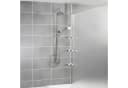 WENKO Duschablage Premium 3 Ablagen 1 Spiegel Silber Aluminium Bild 1