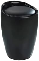 WENKO Badhocker Candy Schwarz mit 20l Wäschesack Bild 5