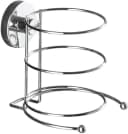 WENKO Haartrocknerhalter Vacuum-Loc Silber Stahl ohne Bohren Bild 2