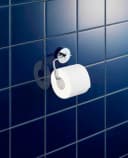 WENKO Toilettenpapierhalter Milazzo Silber Befestigen ohne Bohren Bild 3
