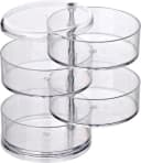 WENKO Badorganizer Tower Kosmetik-Aufbewahrung mit 4 Fächern transparent Bild 2