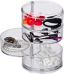 WENKO Badorganizer Tower Kosmetik-Aufbewahrung mit 4 Fächern transparent Bild 4