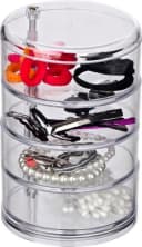 WENKO Badorganizer Tower Kosmetik-Aufbewahrung mit 4 Fächern transparent Bild 5