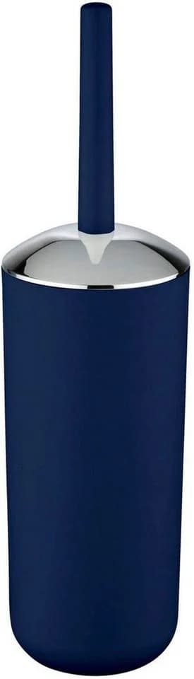 WENKO WC-Garnitur Brasil Dunkelblau - Bruchsicherer Toilettenbürstenhalter - Bild 2