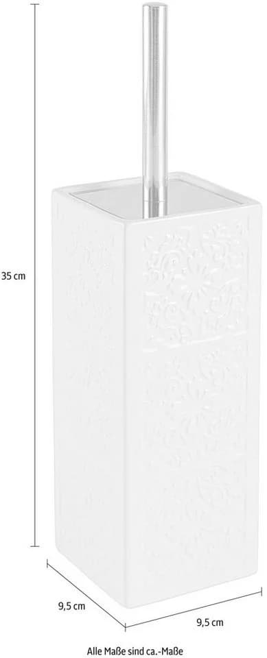 WENKO WC-Garnitur Cordoba Weiß Orientalisches Design - Bild 3