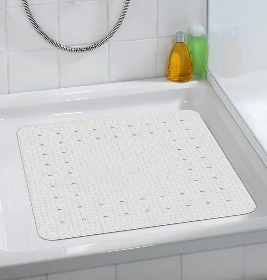 WENKO Duschmatte für Badezimmer quadratisch