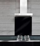 WENKO Küchenrückwand Schwarz Gehärtetes Glas Spritzschutz Bild 4