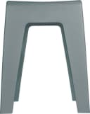 WENKO Hocker Kumba Grau Modern Kunststoff Badhocker Bild 1