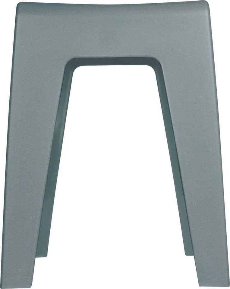 WENKO Hocker Kumba Grau Modern Kunststoff Badhocker