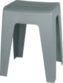 WENKO Hocker Kumba Grau Modern Kunststoff Badhocker Bild 2