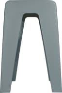 WENKO Hocker Kumba Grau Modern Kunststoff Badhocker Bild 3