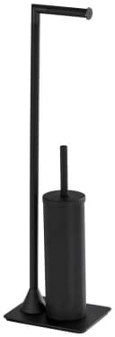 WENKO WC-Garnitur Hella Schwarz Metall Bild 2