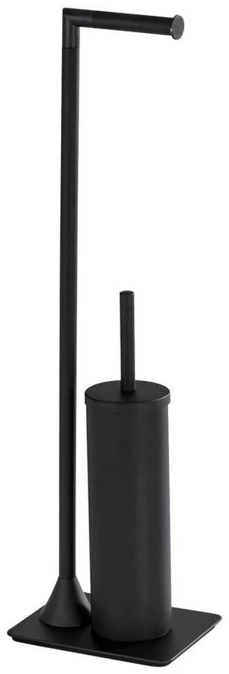 WENKO WC-Garnitur Hella Schwarz Metall - Bild 2