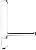 WENKO Klapphaken Premium Sigma Weiß/Silber Oval Bild 3