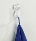 WENKO Saughaken Katze weiß - Klebehaken mit Saugnapf Bild 4