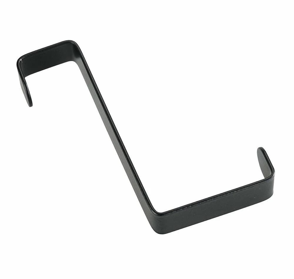 WENKO Türgarderobenhaken 4er Pack Schwarz Stahl - Bild 4