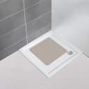 WENKO Duschmatte Mirasol Taupe Quadratisch Rutschfest Bild 3
