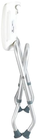 Wenko Badhocker Secura Weiß Aluminium Grau Bild 4