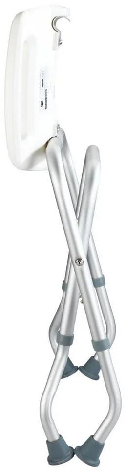 Wenko Badhocker Secura Weiß Aluminium Grau - Bild 4
